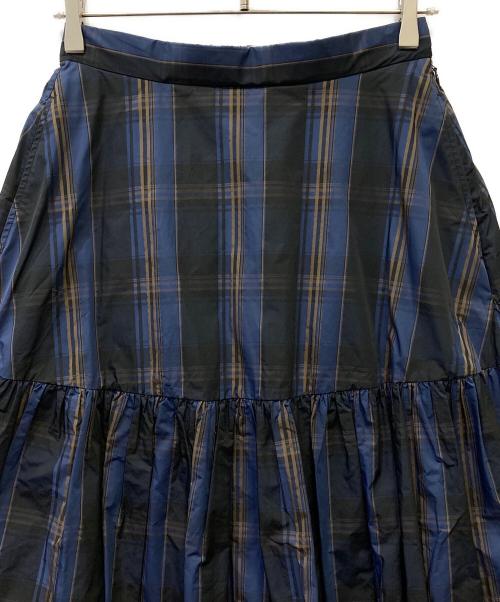 JOURNAL STANDARD（ジャーナルスタンダード）JOURNAL STANDARD (ジャーナルスタンダード) メモリーチェックスカート ネイビー×ブラック サイズ:36の古着・服飾アイテム