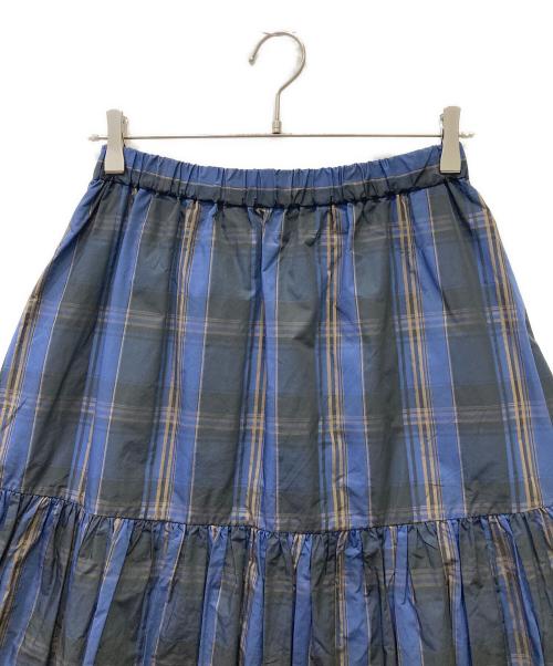 JOURNAL STANDARD（ジャーナルスタンダード）JOURNAL STANDARD (ジャーナルスタンダード) メモリーチェックスカート ネイビー×ブラック サイズ:36の古着・服飾アイテム