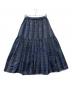 中古・古着 JOURNAL STANDARD (ジャーナルスタンダード) メモリーチェックスカート ネイビー×ブラック サイズ:36：6000円