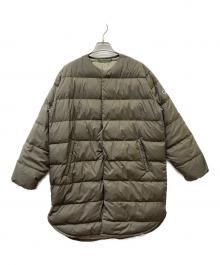 ORCIVAL（オーシバル）の古着「ライトダウンコート」｜カーキ