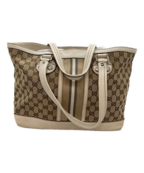 GUCCI（グッチ）GUCCI (グッチ) バッグ ベージュの古着・服飾アイテム