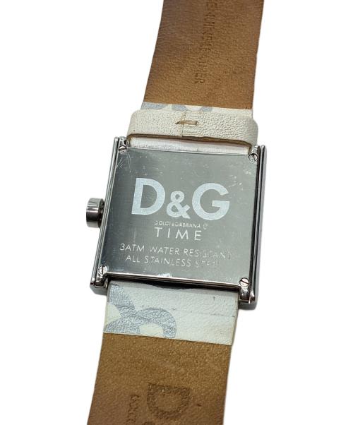 D&G TIME（ドルチェ＆ガッバーナ タイム）D&G TIME (ドルチェ＆ガッバーナ タイム) 腕時計 ホワイトの古着・服飾アイテム
