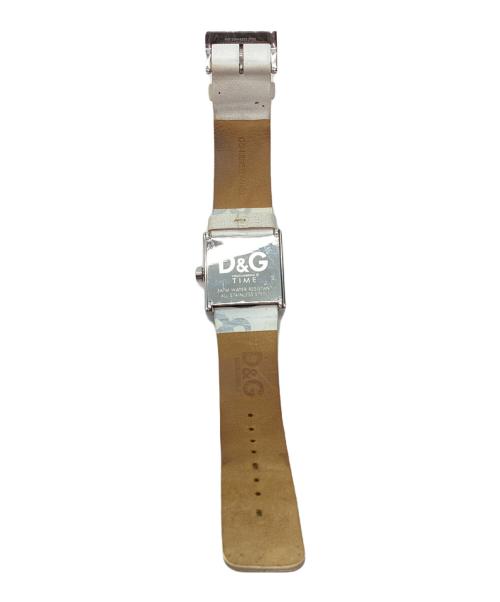D&G TIME（ドルチェ＆ガッバーナ タイム）D&G TIME (ドルチェ＆ガッバーナ タイム) 腕時計 ホワイトの古着・服飾アイテム