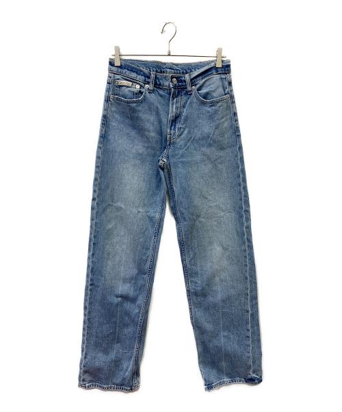Calvin Klein（カルバンクライン）Calvin Klein (カルバンクライン) デニムパンツ スカイブルー サイズ:28の古着・服飾アイテム