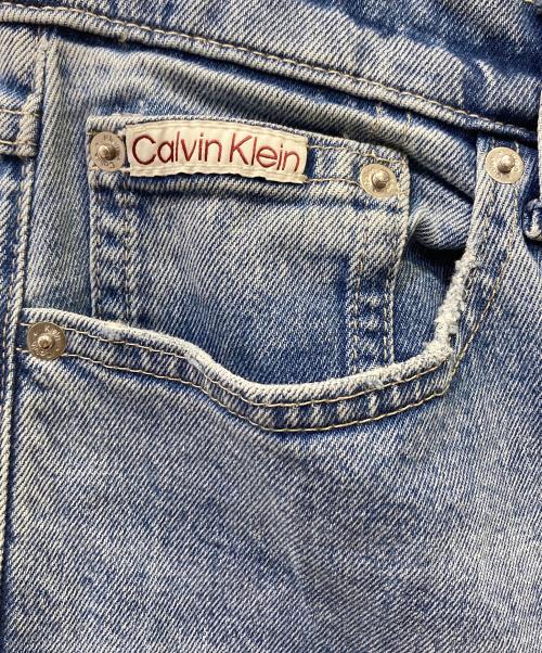 Calvin Klein（カルバンクライン）Calvin Klein (カルバンクライン) デニムパンツ スカイブルー サイズ:28の古着・服飾アイテム