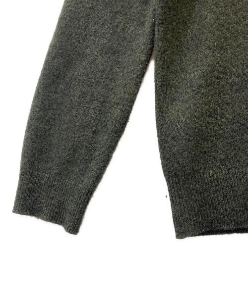 UNITED ARROWS（ユナイテッドアローズ）UNITED ARROWS (ユナイテッドアローズ) 厚手ニット ダークグリーン サイズ:Ｍの古着・服飾アイテム