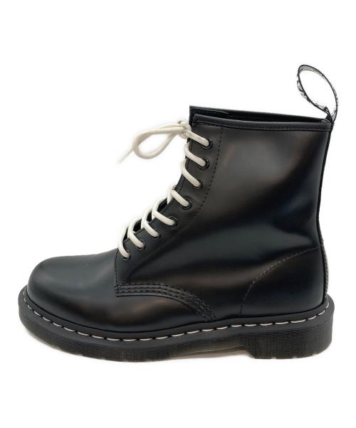 Dr.Martens（ドクターマーチン）Dr.Martens (ドクターマーチン) 1460ホワイトステッチ8ホールブーツ ブラック サイズ:26㎝の古着・服飾アイテム