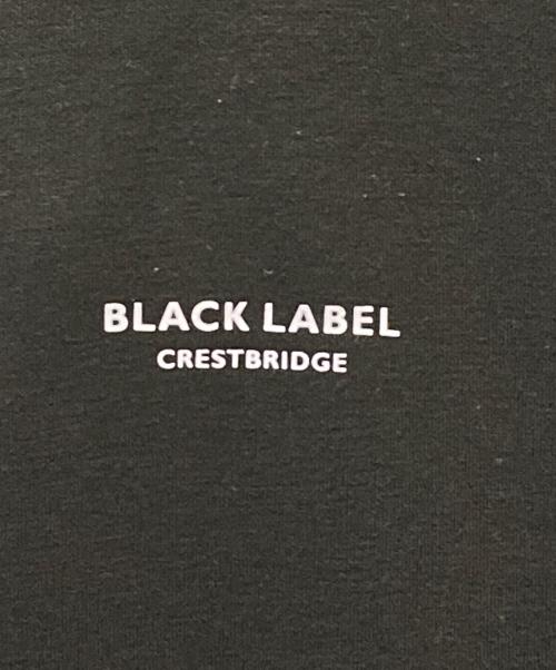 BLACK LABEL CRESTBRIDGE（ブラックレーベル クレストブリッジ）BLACK LABEL CRESTBRIDGE (ブラックレーベル クレストブリッジ) サイドパネルチェックパーカー ブラック サイズ:Lの古着・服飾アイテム