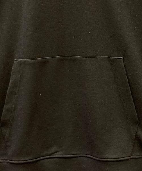 BLACK LABEL CRESTBRIDGE（ブラックレーベル クレストブリッジ）BLACK LABEL CRESTBRIDGE (ブラックレーベル クレストブリッジ) サイドパネルチェックパーカー ブラック サイズ:Lの古着・服飾アイテム