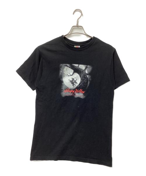 FRUIT OF THE LOOM（フルーツオブザルーム）FRUIT OF THE LOOM (フルーツオブザルーム) プリント半袖カットソー ブラック サイズ:Mの古着・服飾アイテム