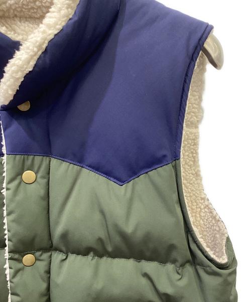 Patagonia（パタゴニア）Patagonia (パタゴニア) リバーシブルベスト カーキ×ネイビー サイズ:表記なしの古着・服飾アイテム
