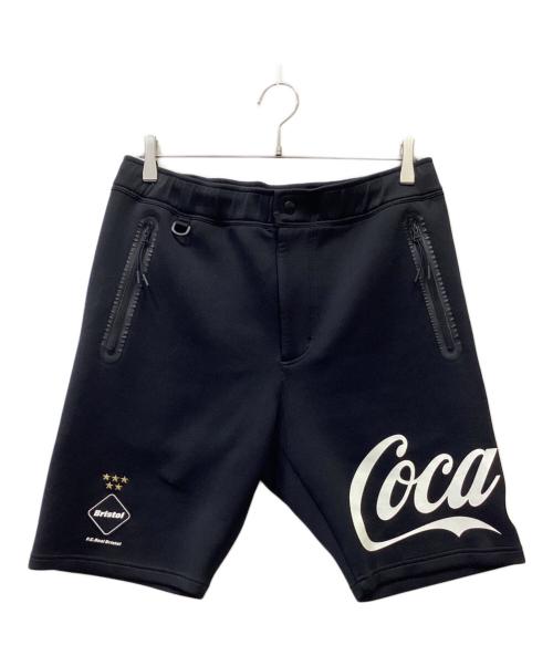 F.C.R.B.（エフシーレアルブリストル）F.C.R.B. (エフシーレアルブリストル) Coca Cola (コカコーラ) ハーフパンツ ブラック サイズ:Ｍの古着・服飾アイテム