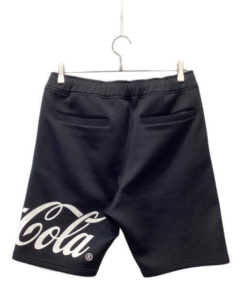 F.C.R.B.（エフシーレアルブリストル）F.C.R.B. (エフシーレアルブリストル) Coca Cola (コカコーラ) ハーフパンツ ブラック サイズ:Ｍの古着・服飾アイテム