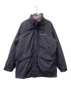 mont-bellモンベル）の古着「ヴェイルダウンパーカー」｜ブラック×パープル