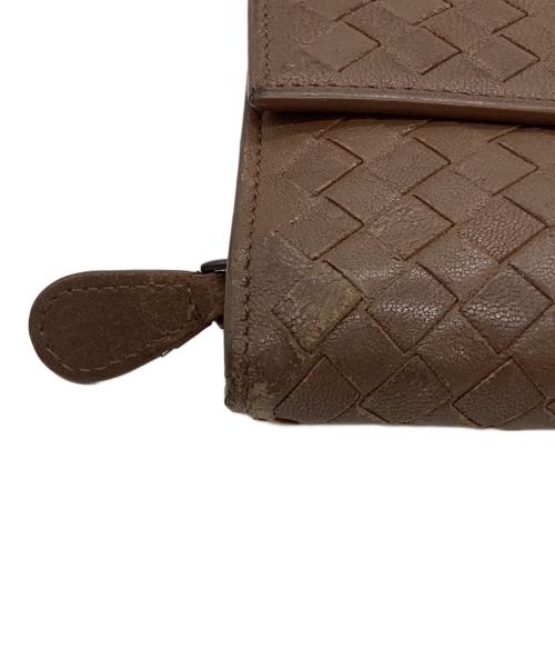 BOTTEGA VENETA（ボッテガベネタ）BOTTEGA VENETA (ボッテガベネタ) 長財布 ブラウンの古着・服飾アイテム