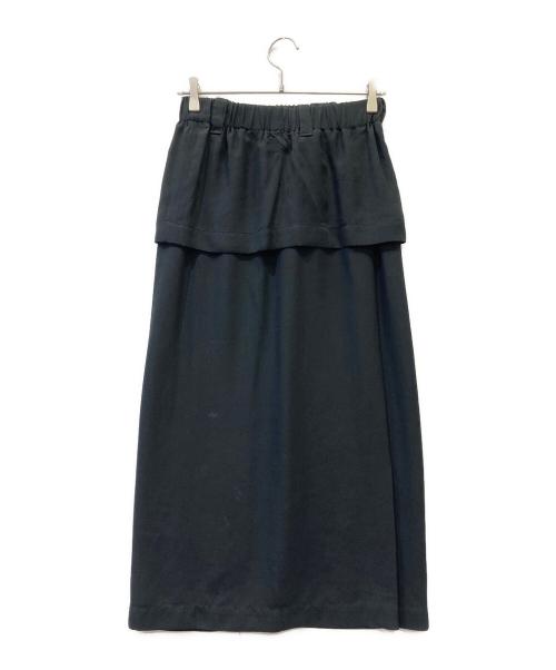 ISSEY MIYAKE（イッセイミヤケ）ISSEY MIYAKE (イッセイミヤケ) ロングスカート ブラック サイズ:Mの古着・服飾アイテム