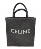 CELINEセリーヌ）の古着「ハンドバッグ」｜ブラック×ブラウン
