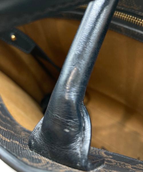 CELINE（セリーヌ）CELINE (セリーヌ) ハンドバッグ ブラック×ブラウンの古着・服飾アイテム