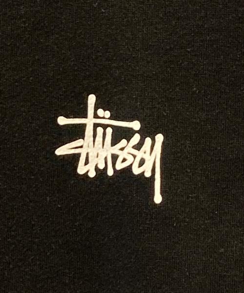 stussy（ステューシー）stussy (ステューシー) ロゴプリントスウェット ブラック サイズ:Lの古着・服飾アイテム
