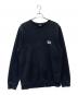 stussy（ステューシー）の古着「ロゴプリントスウェット」｜ブラック