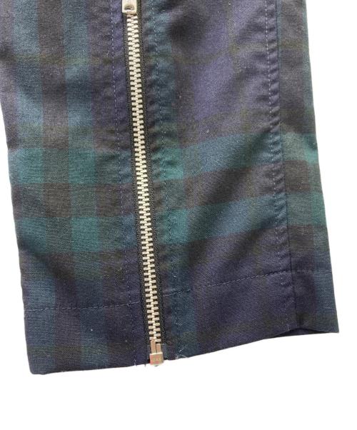 Hysteric Glamour（ヒステリックグラマー）Hysteric Glamour (ヒステリックグラマー) チェックパンツ ブラック×ダークグリーン サイズ:Ｍの古着・服飾アイテム