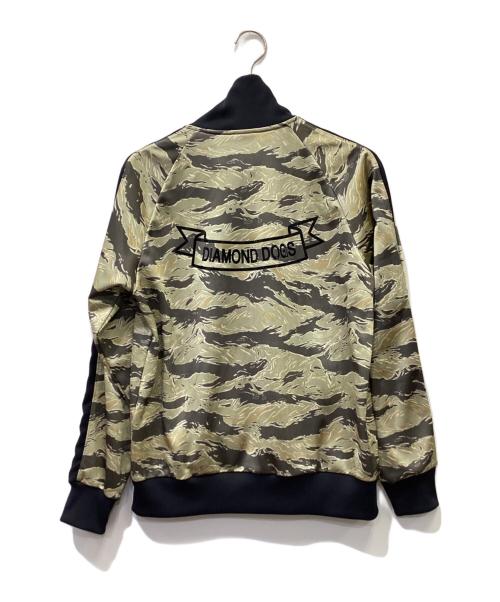 PUMA（プーマ）PUMA (プーマ) トラックジャケット ブラック×グリーン サイズ:Lの古着・服飾アイテム