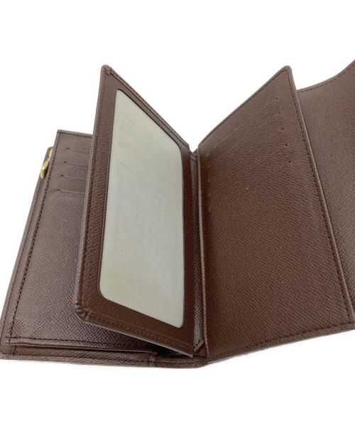 LOUIS VUITTON（ルイ ヴィトン）LOUIS VUITTON (ルイ ヴィトン) 3つ折り財布 ブラウンの古着・服飾アイテム