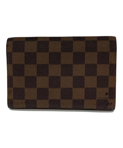 LOUIS VUITTON（ルイ ヴィトン）LOUIS VUITTON (ルイ ヴィトン) 3つ折り財布 ブラウンの古着・服飾アイテム