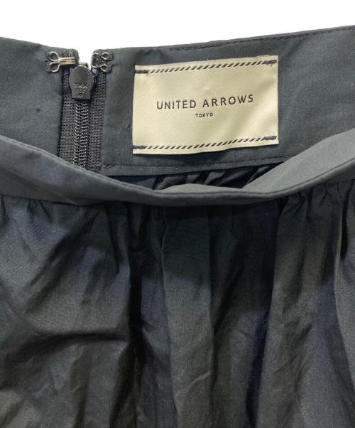 UNITED ARROWS（ユナイテッドアローズ）UNITED ARROWS (ユナイテッドアローズ) スカート ブラック サイズ:38の古着・服飾アイテム