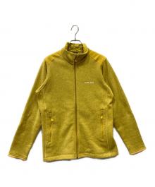 mont-bell（モンベル）の古着「クリマプラス ニットジャケット」｜イエロー