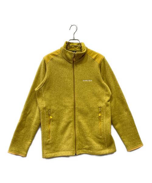 mont-bell（モンベル）mont-bell (モンベル) クリマプラス ニットジャケット イエロー サイズ:XLの古着・服飾アイテム