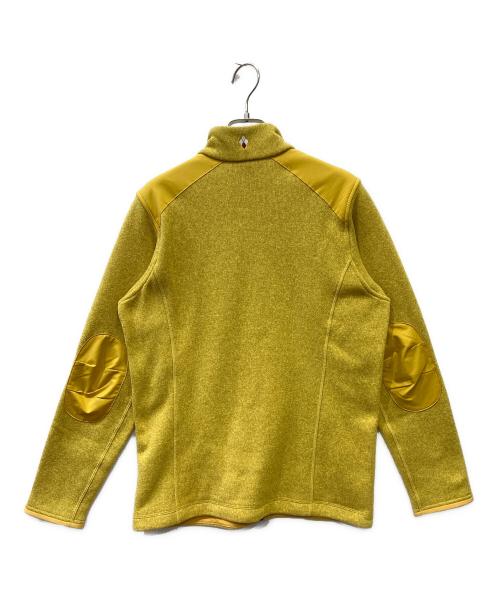 mont-bell（モンベル）mont-bell (モンベル) クリマプラス ニットジャケット イエロー サイズ:XLの古着・服飾アイテム