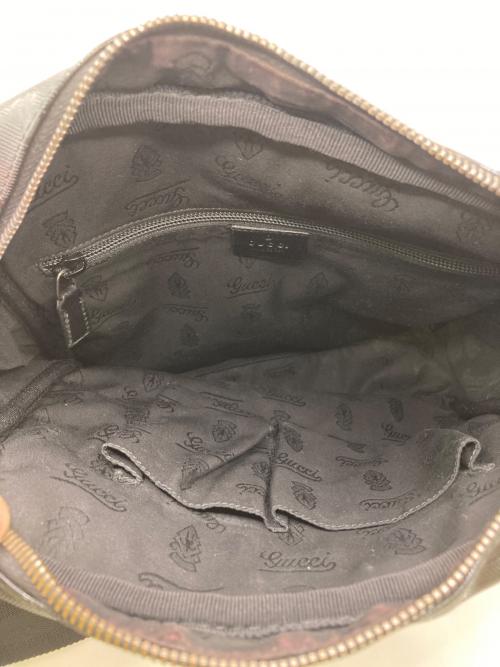 GUCCI（グッチ）GUCCI (グッチ) ショルダーバッグ ブラックの古着・服飾アイテム