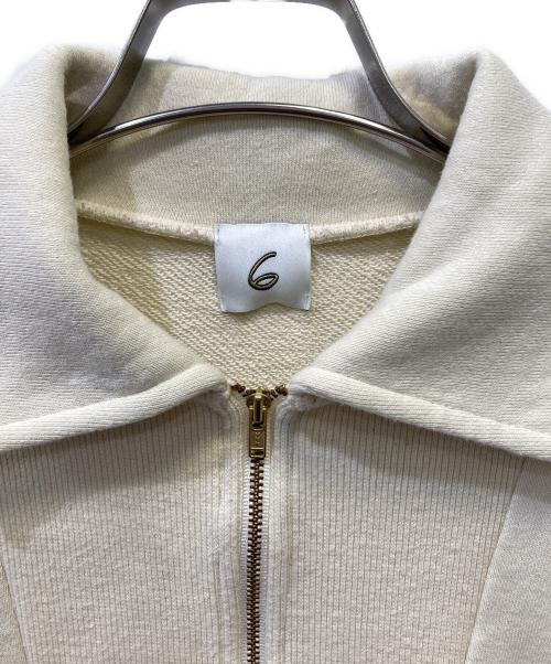 6(ROKU) BEAUTY&YOUTH（ロク ビューティーアンドユース）6(ROKU) BEAUTY&YOUTH (ロク ビューティーアンドユース) 長袖ワンピース アイボリー サイズ:Ｓの古着・服飾アイテム