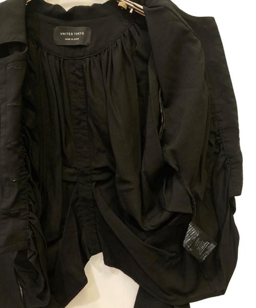 UNITED TOKYO（ユナイテッドトーキョー）UNITED TOKYO (ユナイテッドトーキョー) 長袖ブラウス ブラック サイズ:Freeの古着・服飾アイテム