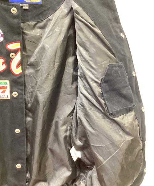 JH Design（ジェイエイチデザイン）JH Design (ジェイエイチデザイン) レーシングジャケット ブラック×ブルー サイズ:Mの古着・服飾アイテム