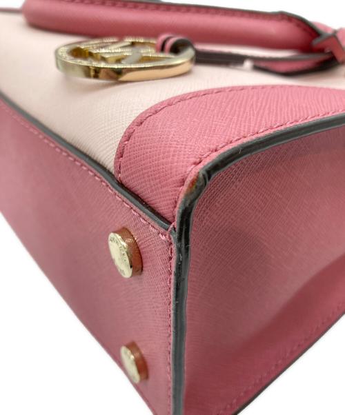 MICHAEL KORS（マイケル・コース）MICHAEL KORS (マイケル・コース) ショルダーバッグ ピンクの古着・服飾アイテム