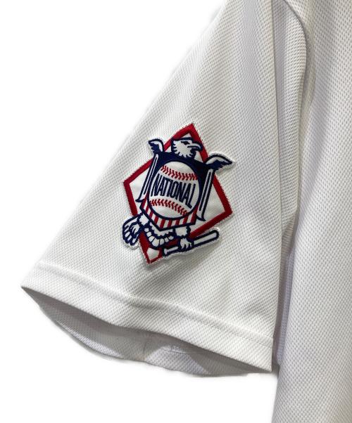 F.C.Real Bristol（エフシーレアルブリストル）F.C.Real Bristol (エフシーレアルブリストル) MLB (エムエルビー) 半袖カットソー ホワイト サイズ:Ｌの古着・服飾アイテム