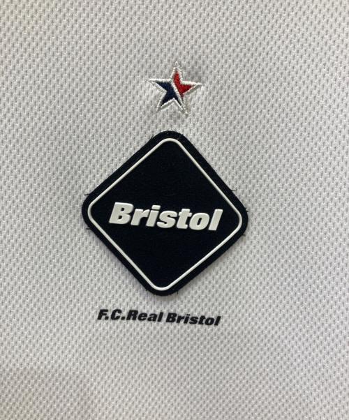 F.C.Real Bristol（エフシーレアルブリストル）F.C.Real Bristol (エフシーレアルブリストル) MLB (エムエルビー) 半袖カットソー ホワイト サイズ:Ｌの古着・服飾アイテム