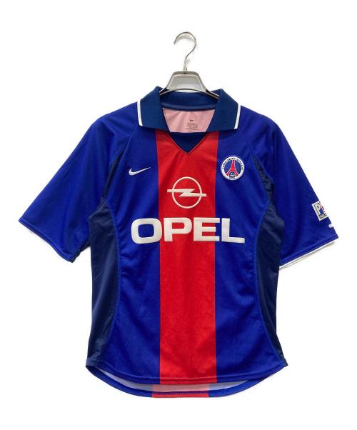 NIKE（ナイキ）NIKE (ナイキ) 半袖カットソー ブルー×レッド サイズ:Sの古着・服飾アイテム