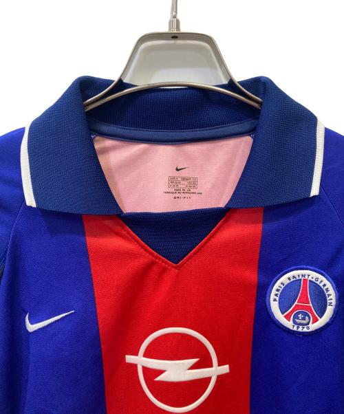 NIKE（ナイキ）NIKE (ナイキ) 半袖カットソー ブルー×レッド サイズ:Sの古着・服飾アイテム