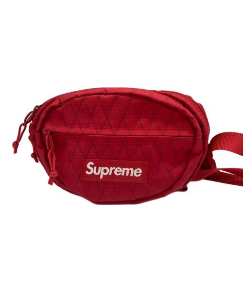 SUPREME（シュプリーム）SUPREME (シュプリーム) ウエストバッグ レッドの古着・服飾アイテム