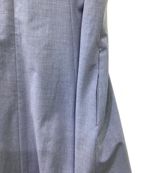 Rene（ルネ）Rene (ルネ) ノースリーブ・キャミソールワンピース ブルー×ホワイト サイズ:XSの古着・服飾アイテム