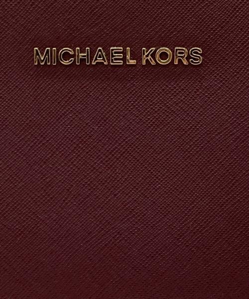 MICHAEL KORS（マイケル・コース）MICHAEL KORS (マイケルコース) ショルダーバッグ ワインレッドの古着・服飾アイテム