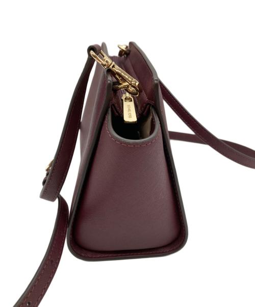 MICHAEL KORS（マイケル・コース）MICHAEL KORS (マイケルコース) ショルダーバッグ ワインレッドの古着・服飾アイテム