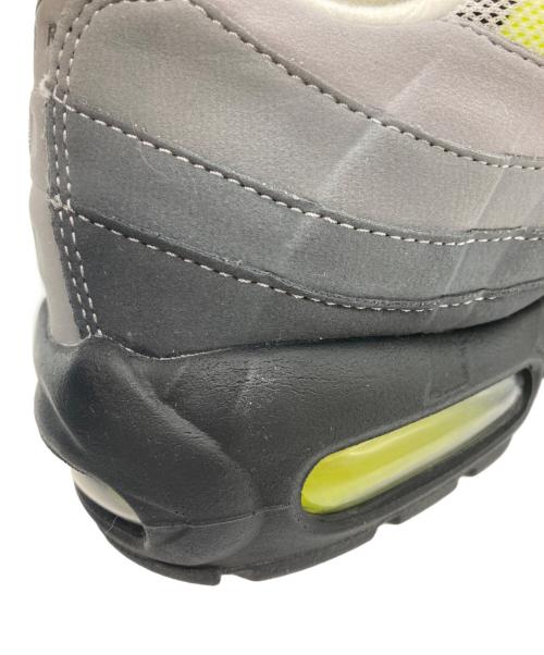 NIKE（ナイキ）NIKE (ナイキ) AIR MAX95 OG グレー×イエロー サイズ:25の古着・服飾アイテム