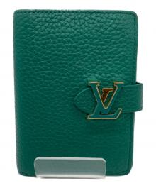 LOUIS VUITTON（ルイ ヴィトン）の古着「2つ折り財布」｜グリーン