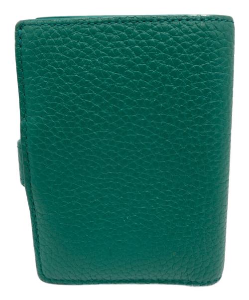 LOUIS VUITTON（ルイ ヴィトン）LOUIS VUITTON (ルイ ヴィトン) 2つ折り財布 グリーンの古着・服飾アイテム