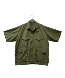 DAIWA PIER39（ダイワ ピア39）の古着「半袖シャツ」｜オリーブ