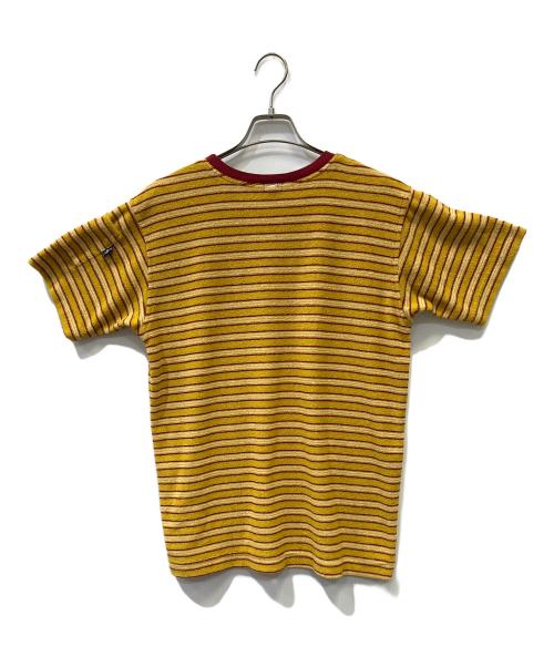 stussy（ステューシー）stussy (ステューシー) 半袖カットソー イエロー サイズ:Sの古着・服飾アイテム